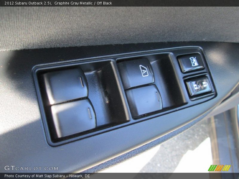 Graphite Gray Metallic / Off Black 2012 Subaru Outback 2.5i