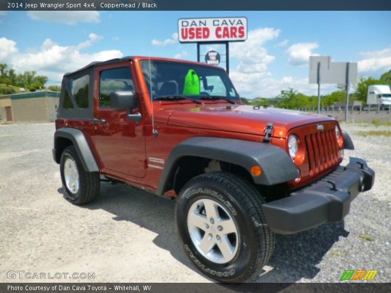 Copperhead / Black 2014 Jeep Wrangler Sport 4x4