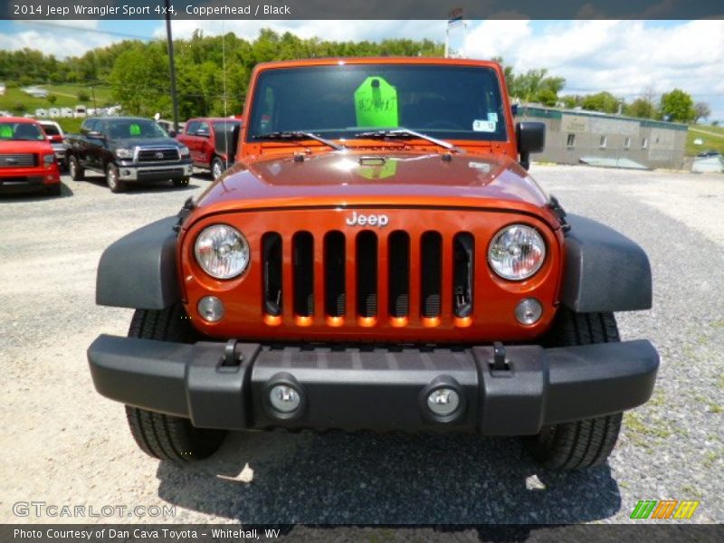 Copperhead / Black 2014 Jeep Wrangler Sport 4x4