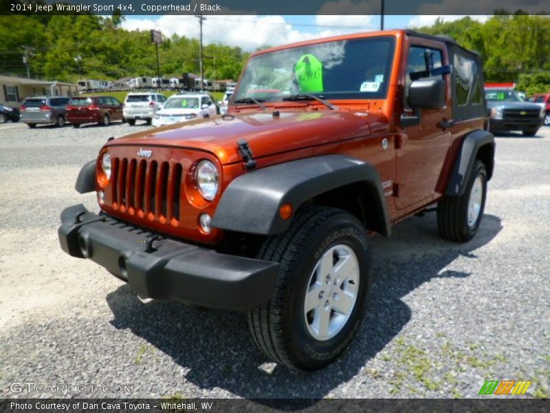 Copperhead / Black 2014 Jeep Wrangler Sport 4x4