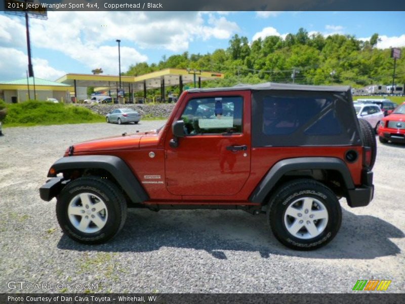 Copperhead / Black 2014 Jeep Wrangler Sport 4x4