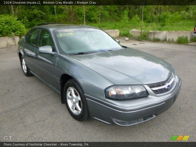 Medium Gray Metallic / Medium Gray 2004 Chevrolet Impala LS