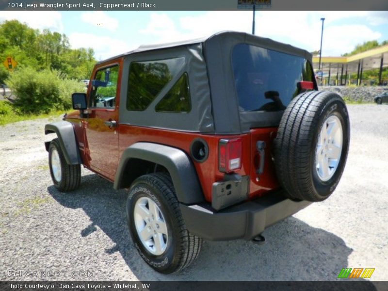 Copperhead / Black 2014 Jeep Wrangler Sport 4x4