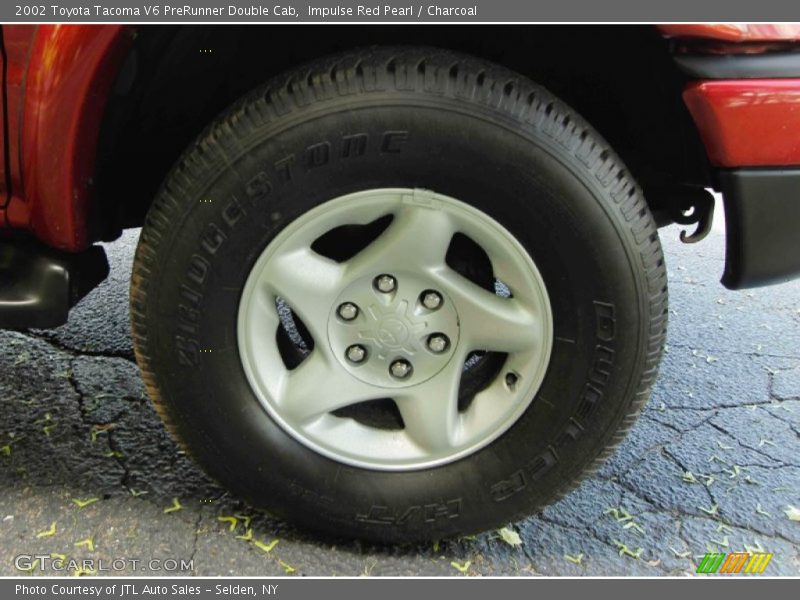 Impulse Red Pearl / Charcoal 2002 Toyota Tacoma V6 PreRunner Double Cab