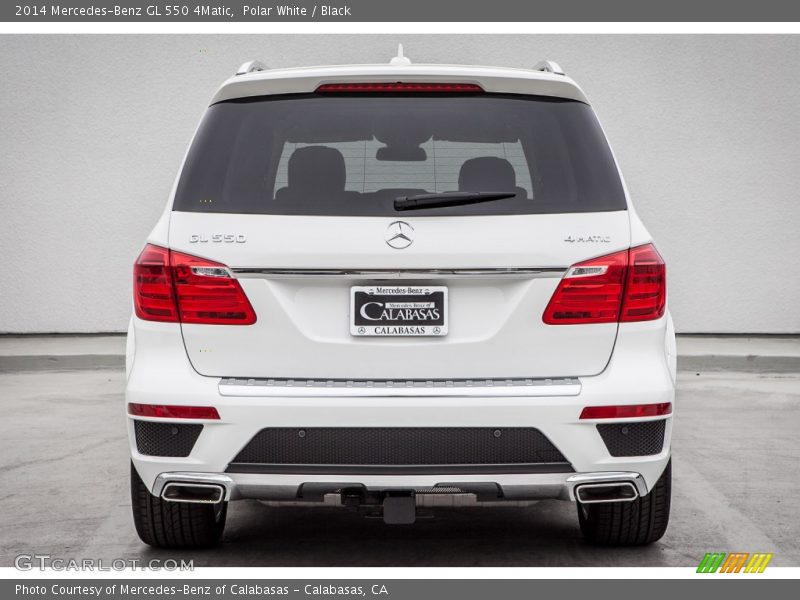 Polar White / Black 2014 Mercedes-Benz GL 550 4Matic
