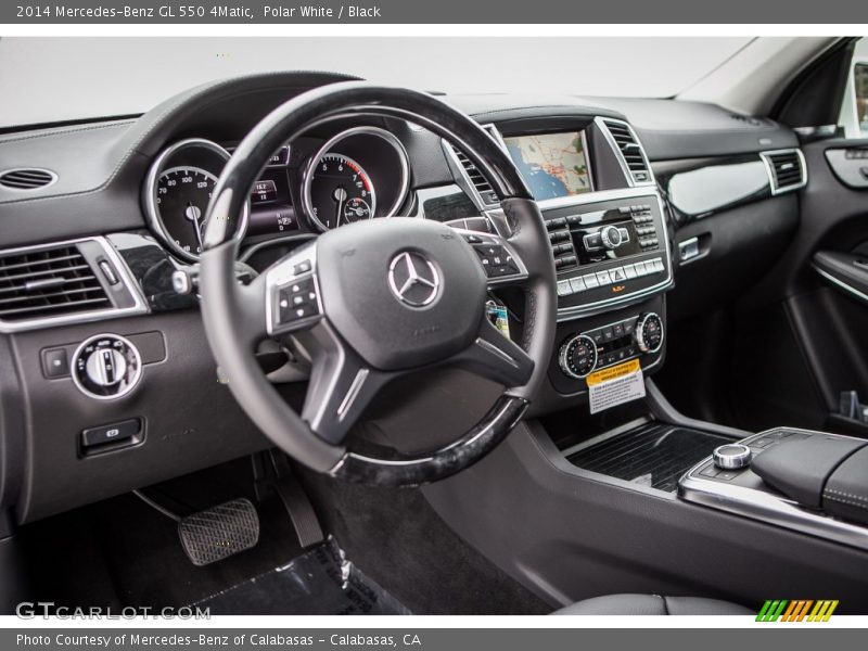 Polar White / Black 2014 Mercedes-Benz GL 550 4Matic