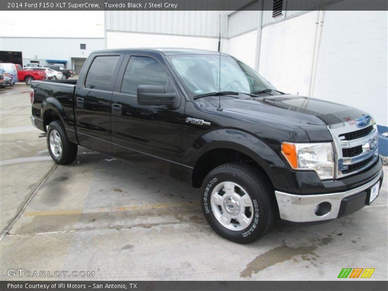 Tuxedo Black / Steel Grey 2014 Ford F150 XLT SuperCrew