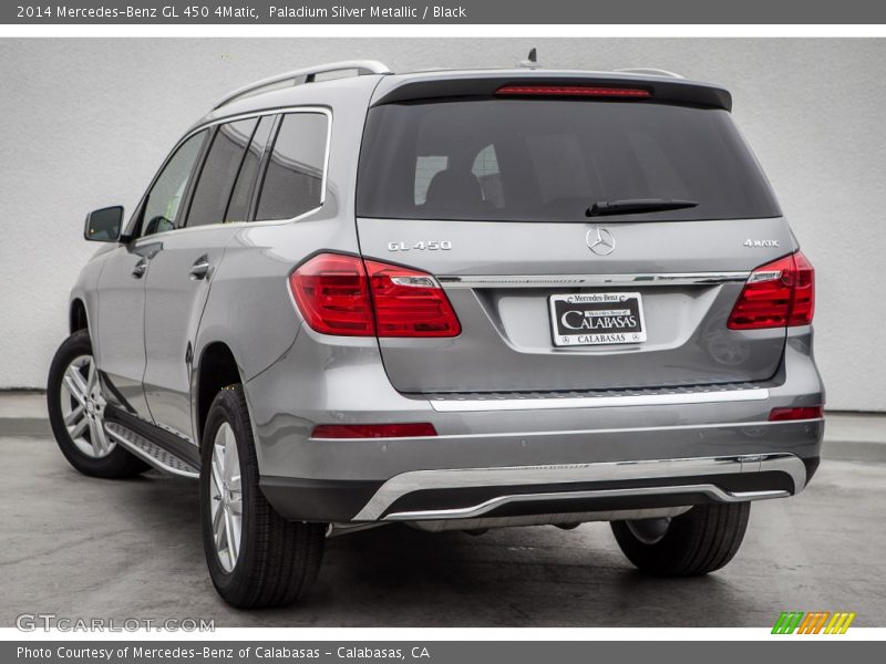 Paladium Silver Metallic / Black 2014 Mercedes-Benz GL 450 4Matic