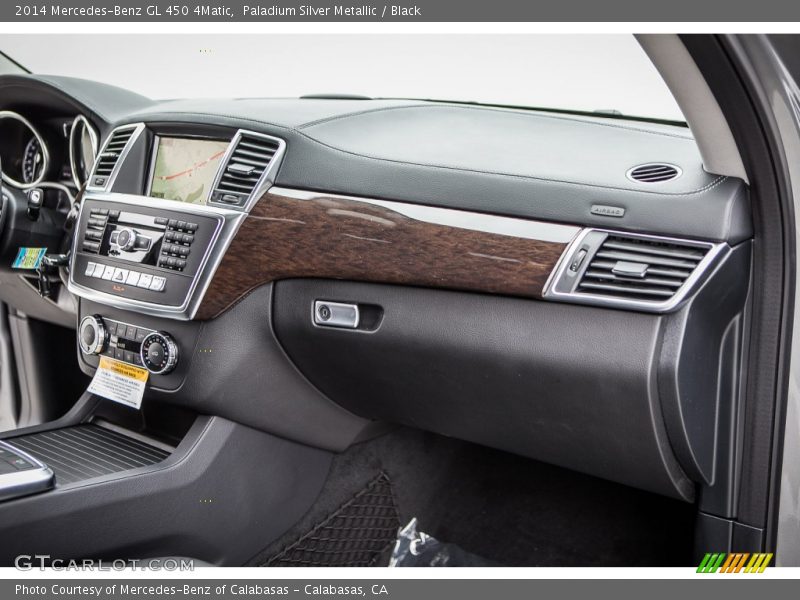 Paladium Silver Metallic / Black 2014 Mercedes-Benz GL 450 4Matic