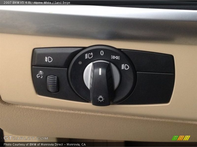 Alpine White / Sand Beige 2007 BMW X5 4.8i