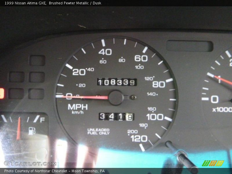 Brushed Pewter Metallic / Dusk 1999 Nissan Altima GXE