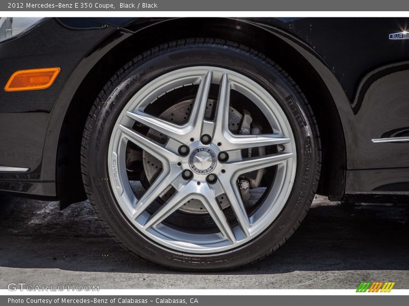 Black / Black 2012 Mercedes-Benz E 350 Coupe
