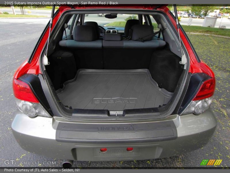San Remo Red / Black 2005 Subaru Impreza Outback Sport Wagon