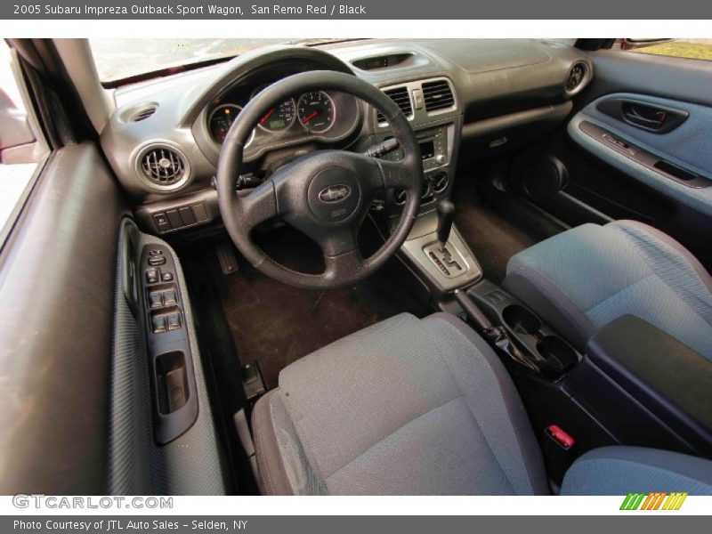 San Remo Red / Black 2005 Subaru Impreza Outback Sport Wagon
