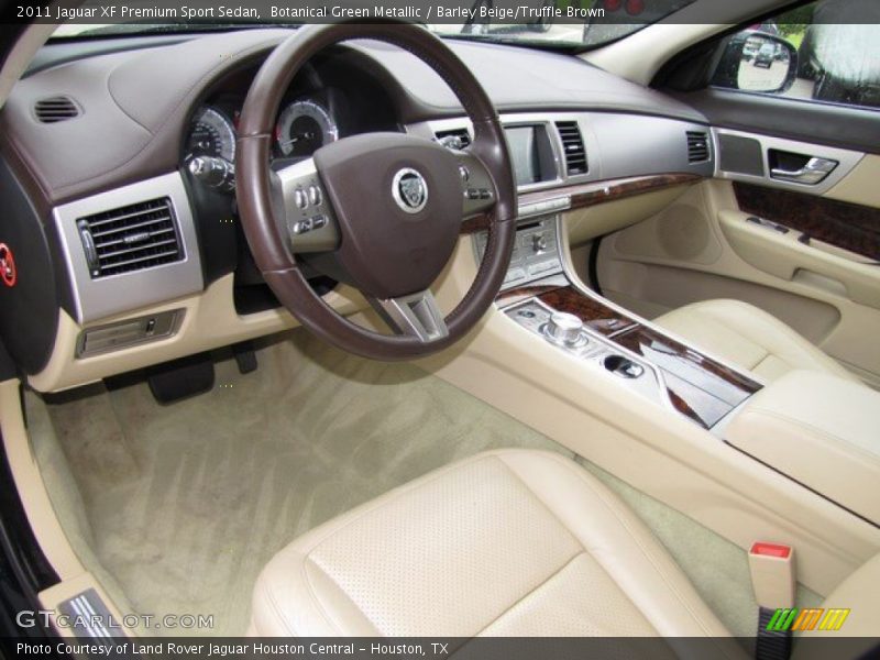  2011 XF Premium Sport Sedan Barley Beige/Truffle Brown Interior