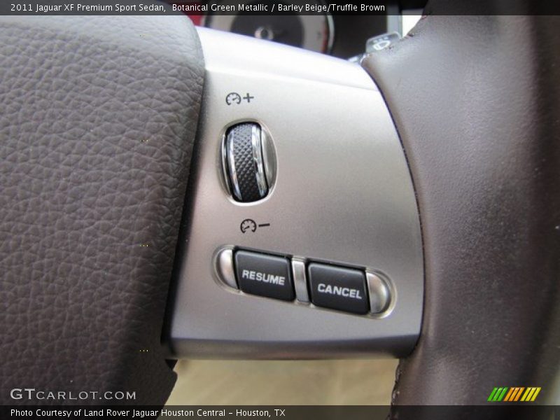 Controls of 2011 XF Premium Sport Sedan