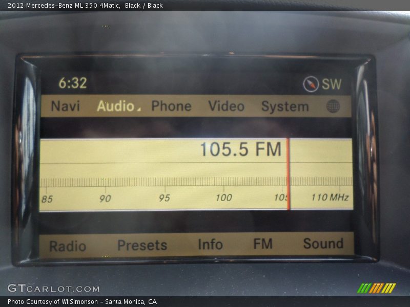 Black / Black 2012 Mercedes-Benz ML 350 4Matic