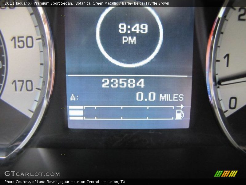 Botanical Green Metallic / Barley Beige/Truffle Brown 2011 Jaguar XF Premium Sport Sedan