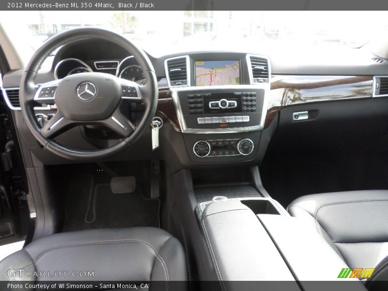 Black / Black 2012 Mercedes-Benz ML 350 4Matic