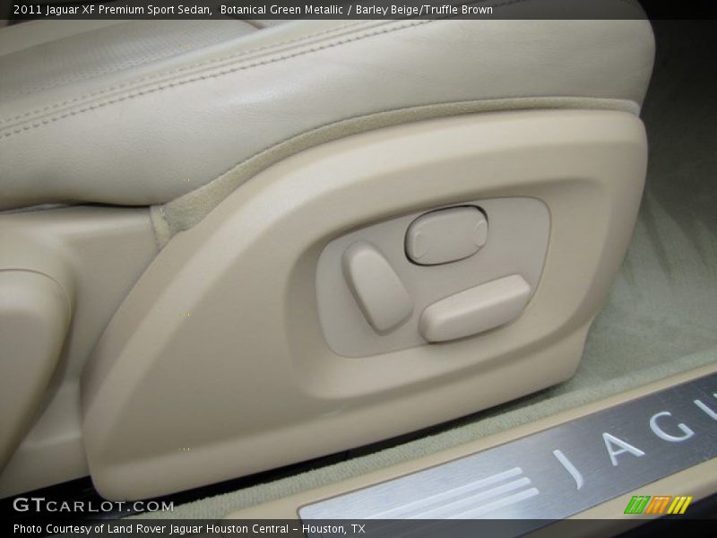 Botanical Green Metallic / Barley Beige/Truffle Brown 2011 Jaguar XF Premium Sport Sedan