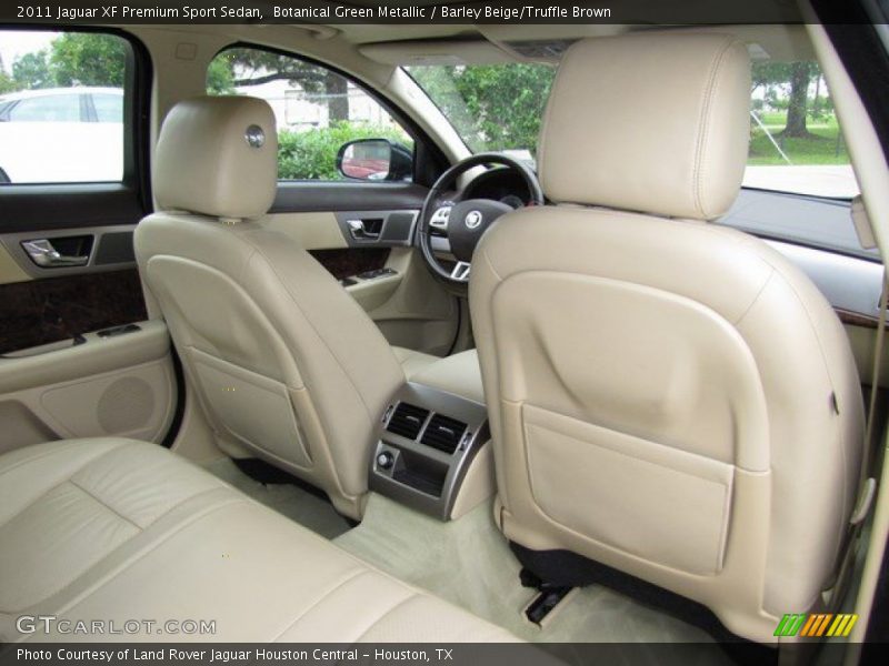 Botanical Green Metallic / Barley Beige/Truffle Brown 2011 Jaguar XF Premium Sport Sedan