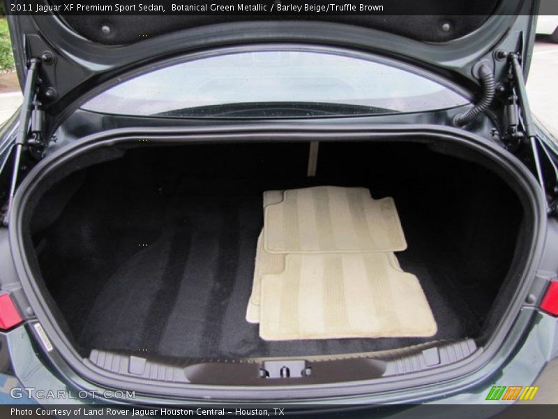  2011 XF Premium Sport Sedan Trunk