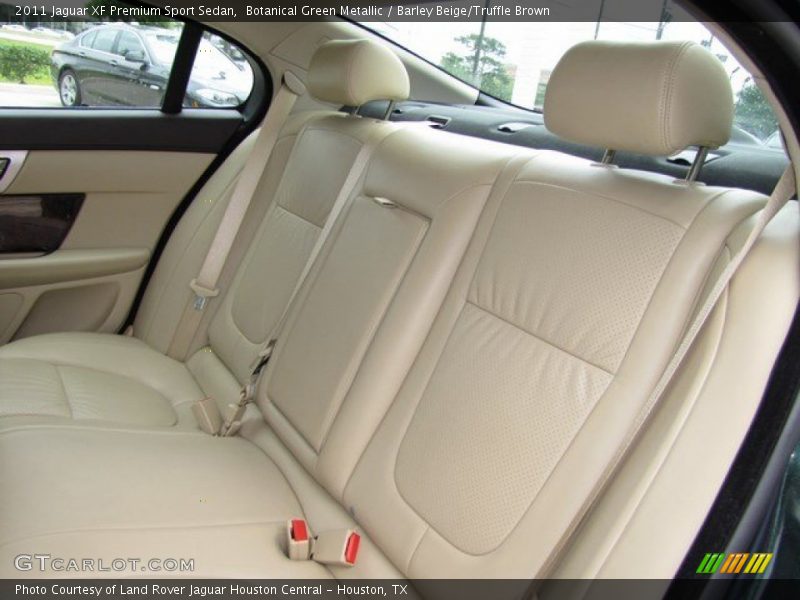 Botanical Green Metallic / Barley Beige/Truffle Brown 2011 Jaguar XF Premium Sport Sedan