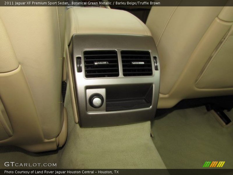 Botanical Green Metallic / Barley Beige/Truffle Brown 2011 Jaguar XF Premium Sport Sedan