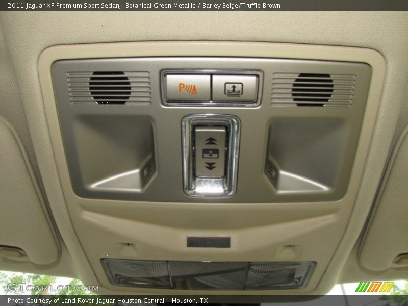 Botanical Green Metallic / Barley Beige/Truffle Brown 2011 Jaguar XF Premium Sport Sedan