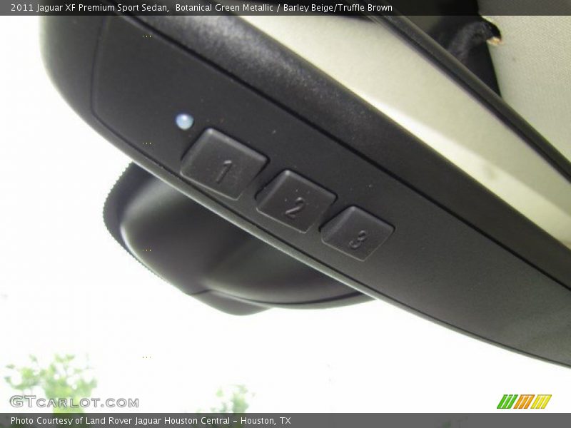 Botanical Green Metallic / Barley Beige/Truffle Brown 2011 Jaguar XF Premium Sport Sedan