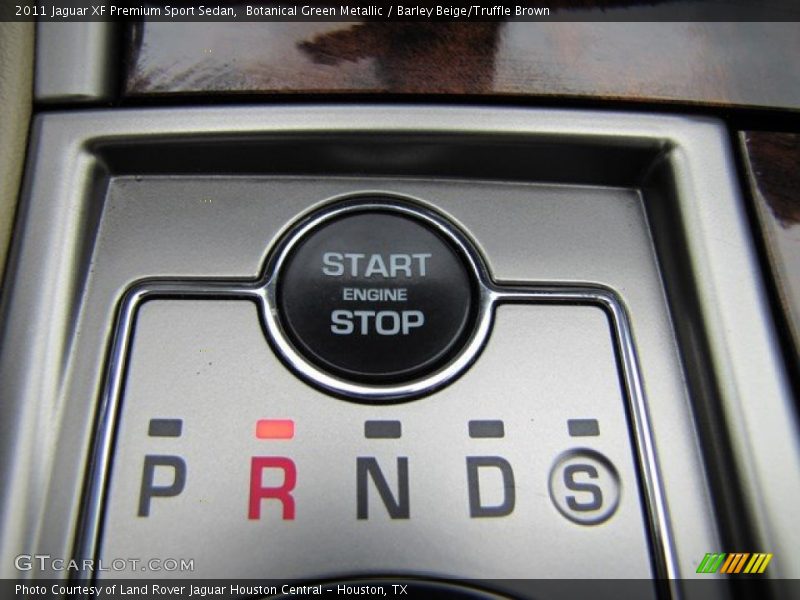  2011 XF Premium Sport Sedan 6 Speed Jaguar Sequential Shift Automatic Shifter