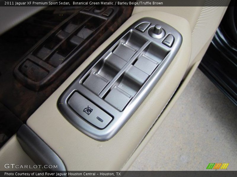 Botanical Green Metallic / Barley Beige/Truffle Brown 2011 Jaguar XF Premium Sport Sedan