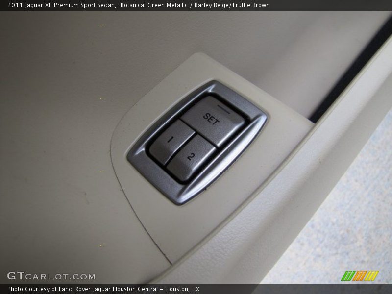 Botanical Green Metallic / Barley Beige/Truffle Brown 2011 Jaguar XF Premium Sport Sedan
