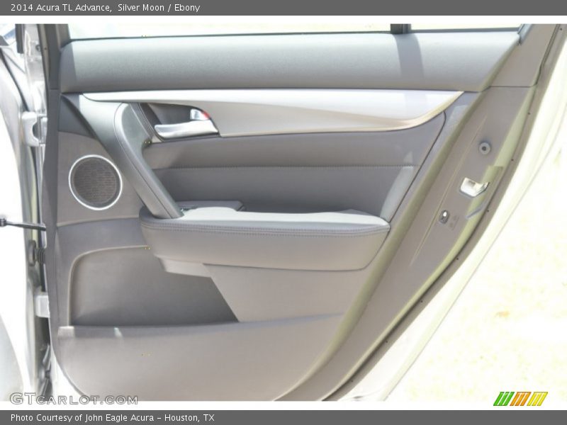 Silver Moon / Ebony 2014 Acura TL Advance
