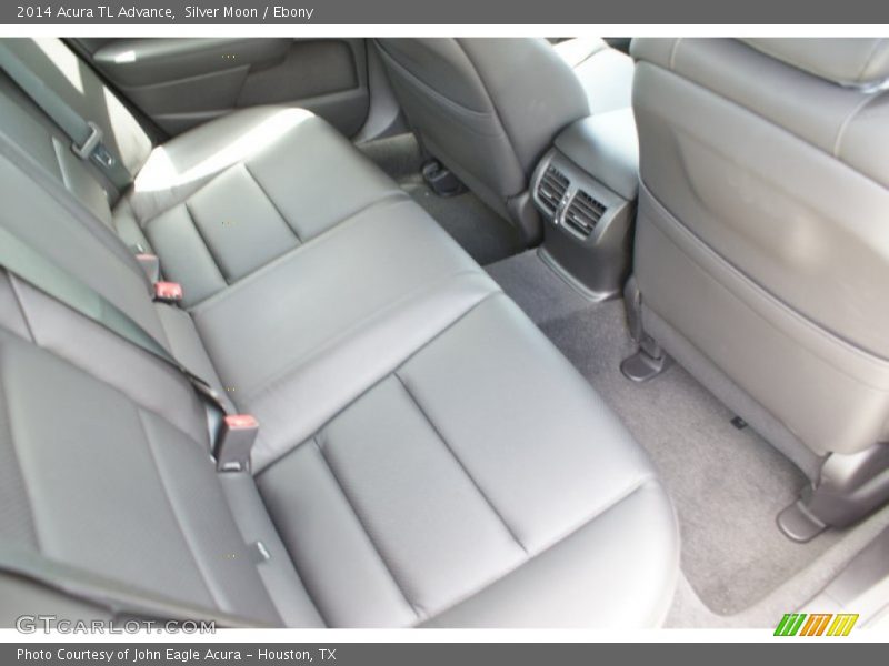Silver Moon / Ebony 2014 Acura TL Advance