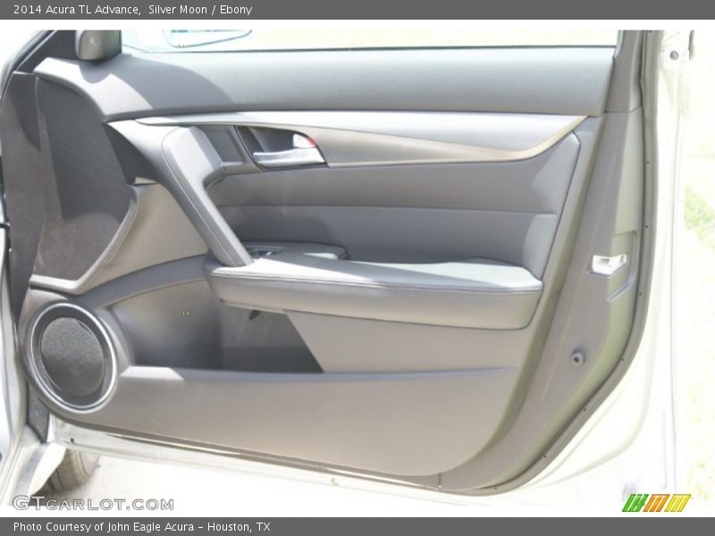 Silver Moon / Ebony 2014 Acura TL Advance