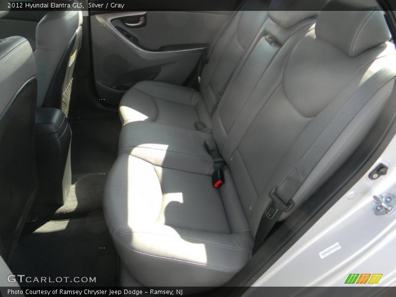 Silver / Gray 2012 Hyundai Elantra GLS