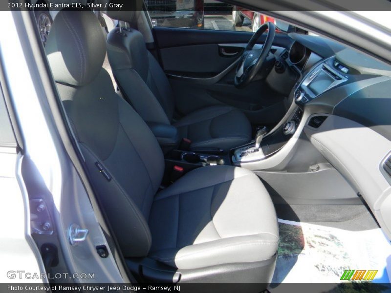 Silver / Gray 2012 Hyundai Elantra GLS