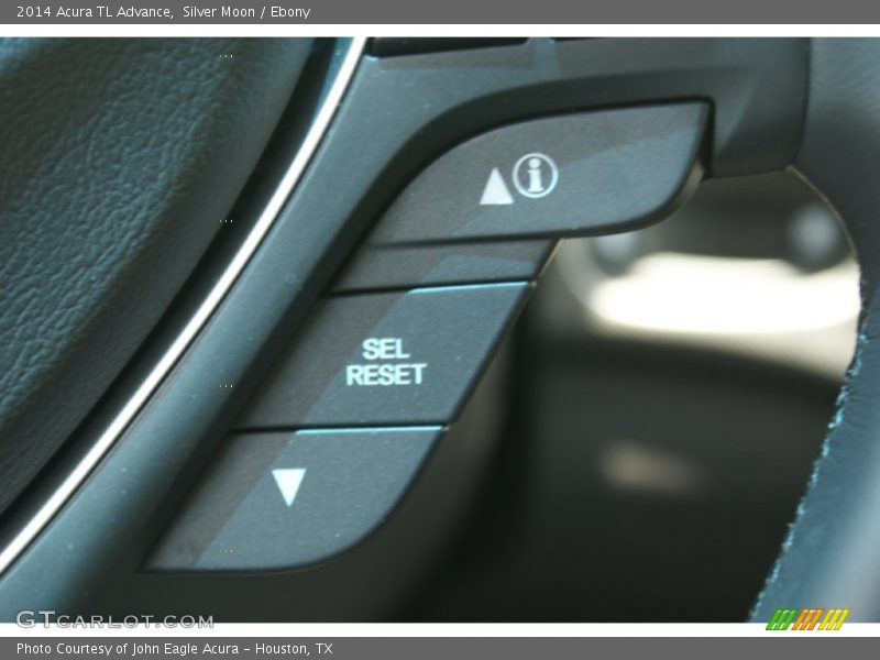 Silver Moon / Ebony 2014 Acura TL Advance