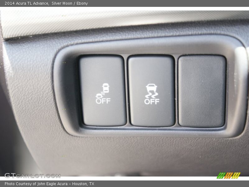 Silver Moon / Ebony 2014 Acura TL Advance