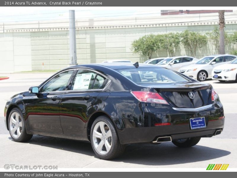Crystal Black Pearl / Graystone 2014 Acura TL Advance