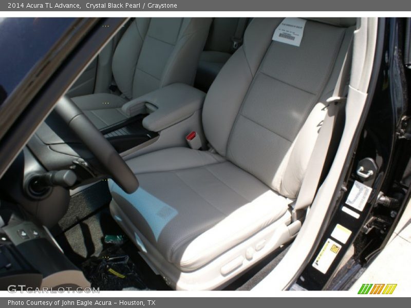 Crystal Black Pearl / Graystone 2014 Acura TL Advance
