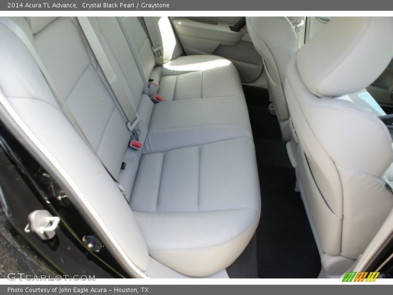 Crystal Black Pearl / Graystone 2014 Acura TL Advance