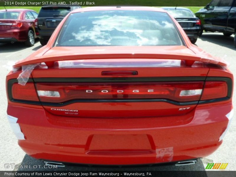 TorRed / Black 2014 Dodge Charger SXT Plus AWD