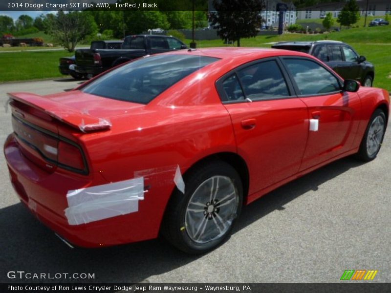 TorRed / Black 2014 Dodge Charger SXT Plus AWD