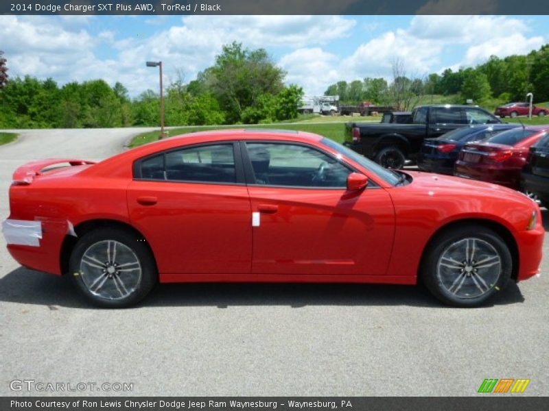 TorRed / Black 2014 Dodge Charger SXT Plus AWD