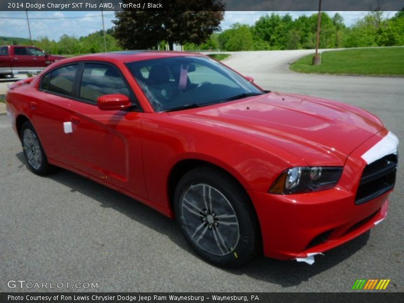 TorRed / Black 2014 Dodge Charger SXT Plus AWD