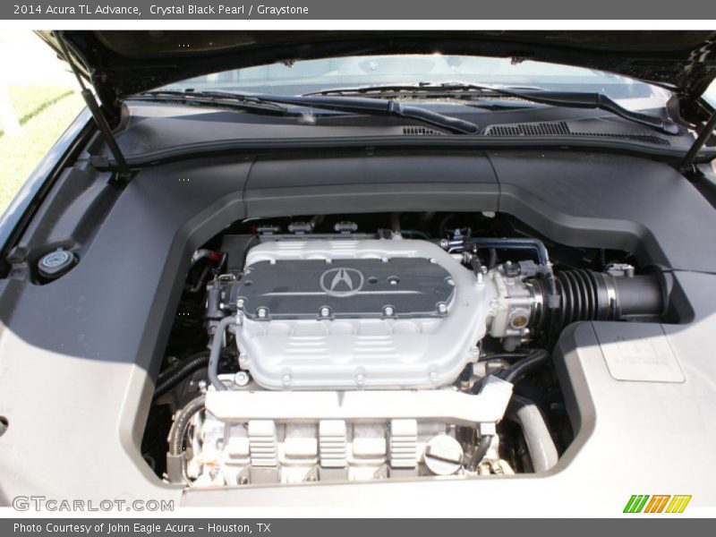 Crystal Black Pearl / Graystone 2014 Acura TL Advance