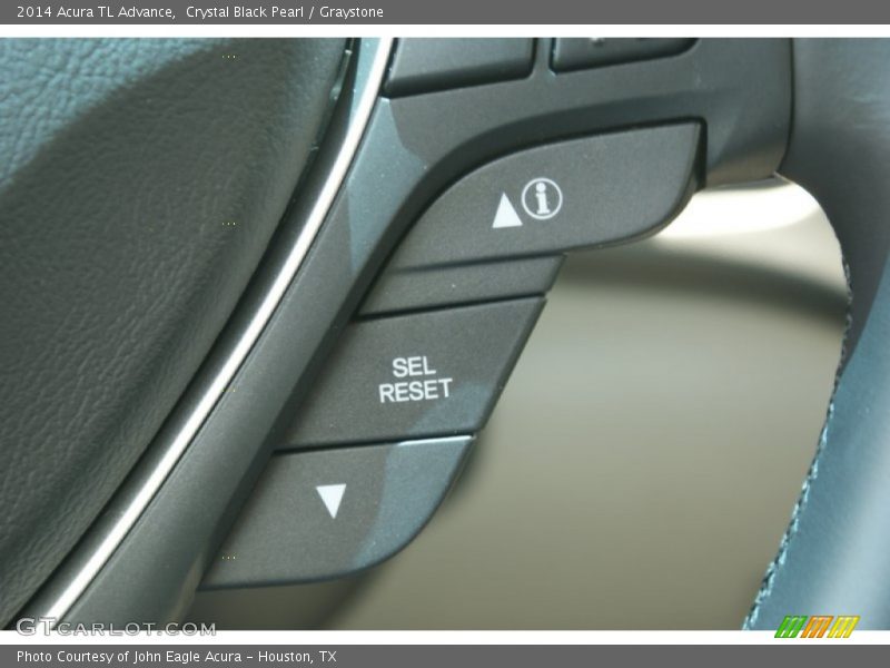 Crystal Black Pearl / Graystone 2014 Acura TL Advance