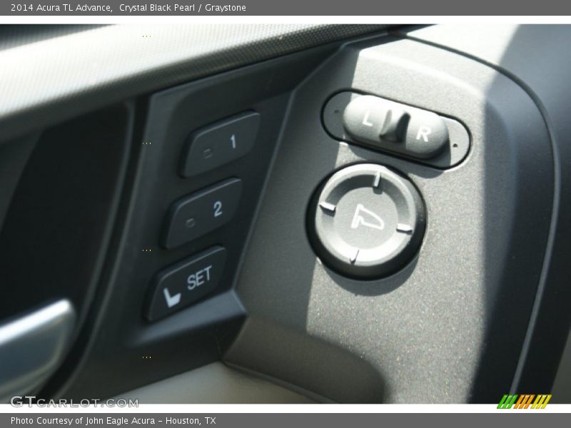 Crystal Black Pearl / Graystone 2014 Acura TL Advance